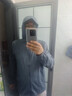 蕉下（beneunder）冰丝防晒衣服男外套防紫外线凉感透气户外钓鱼AL936深蓝灰XL 实拍图
