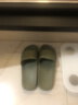 京东京造【糖果拖】拖鞋居家男士防滑轻便情侣防臭浴室拖凉拖鞋墨绿40-41 实拍图