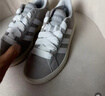 adidas「面包鞋」GRAND COURT BASE 00s休闲低帮板鞋男女阿迪达斯 浅灰/白色/树脂黄   41 实拍图