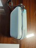 XFJICCD相机包迷你相机收纳盒小型便携防摔数码保护卡片机硬壳包适用佳能富士索尼三星尼康ccd相机袋 天蓝色x手绳【CCD数码收纳包-大号通用款】PU皮 实拍图