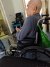 鱼跃 (yuwell)手动轮椅车H062折叠老人轻便免充气铝合金旅行手推代步 实拍图