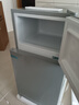 新飞冰箱小型租房用 一级能效冷 藏冷冻两用1-2人家用小冰箱 出租房双门电冰箱办公室两门 26年升级 76A一级能效【保鲜盒款】银 实拍图