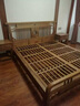 善匠良品  善匠良品 红木家具非洲花梨（学名：刺猬紫檀）新中式实木床双人床 1.5M花好月圆大床(单床) 实拍图