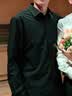 海澜之家长袖正装衬衫男商务通勤衫及系列衬衣男春秋季 【3A抗菌】黑色74 41 175/96A推荐149~160斤 实拍图