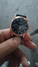 正品男士手表高档休闲石英表简约气质男表皮带高颜值罗马时尚腕表 军团款 实拍图