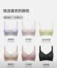 嫚熙（EMXEE）文胸超皮Pro 孕妇哺乳内衣 孕哺两用 防外扩 无钢托 经典黑 XL码 实拍图