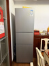 松下（Panasonic）Xtra蔓越莓300L三开门冰箱家用小型超薄自动制冰一级能效风冷无霜NR-XC30GJB-S【国家补贴】 实拍图