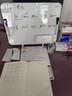 得力40*30cm黑色桌面手持小白板 可擦写单面桌面写字板 磁性儿童家用教学小黑板记事备忘提示板 实拍图