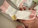 babycare儿童袜子男童棉袜女童地板袜宝宝童袜新生婴儿袜 奶油小兔3双XL 实拍图