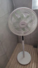 美的（Midea）【幸运草安睡1S】一级能效直流变频声控电风扇家用遥控卧室静音落地扇台式桌面抗菌大风力转页扇 实拍图