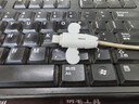 小天使数据线保护套头防折断充电线保护套线手机电线接头通用学生 白色（2个） 实拍图