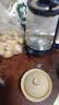 美的（Midea）养生壶 1L大容量一体式喷淋煮茶器蒸煮茶壶 办公室煮茶烧水一体机 304不锈钢花茶白茶ZC10S01 实拍图