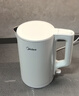 美的（Midea）电热水壶家用烧水壶泡茶0涂层食品级304不锈钢自动断电双层防烫全钢无缝1.5L大容量 MK-HJ1566 实拍图