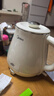 美的（Midea）电热水壶钛材质自动断电外塑内钢艺术家1.8L大容量泡茶家用一键保温 恒温母亲节礼物MK-SH60a-Q 实拍图