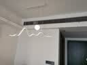 惠普客厅灯现代简约主灯普瑞护眼智能吸顶灯中山灯具新款全屋灯具套餐 5灯-110CM三室两厅-带山水餐吊 实拍图