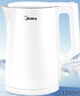 美的（Midea）电热水壶家用烧水壶泡茶0涂层食品级304不锈钢自动断电双层防烫全钢无缝1.5L大容量 MK-HJ1566 实拍图