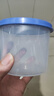 特百惠（Tupperware）迷你圆形600ml保鲜盒坚果零食水果收纳盒食品级冰箱冷藏储物盒 实拍图