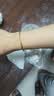 中国黄金（CHINA GOLD）无孔古法素圈黄金手镯足金素圈镯子结婚七夕情人节礼物送女友妈妈 【古法无孔】圈号58 约5.1g 实拍图