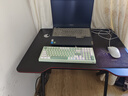 奥伦福特  电脑桌台式家用电竞游戏桌办公书桌简约书房写字桌子 碳纤维纹路单桌-80*60 升级款电竞桌 实拍图