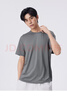 真维斯（Jeanswest）冰丝短袖T恤男夏季纯色体恤衫宽松大码运动健身半袖男士速干上衣 实拍图