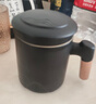京东京造茶杯便携式黑陶茶泡茶壶茶杯功夫茶具办公杯随身茶壶容量400ml 实拍图