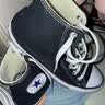 匡威（Converse）ALL star  常青款男鞋女鞋经典休闲鞋情侣鞋高帮帆布鞋板鞋学生鞋 101010 经典高帮 37 /4.5 实拍图