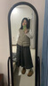 无印良品 MUJI  女式 弹力 起毛 喇叭裙 半身长裙秋冬季 简约风BEK40C2A 炭灰色 S 实拍图