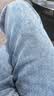 真维斯（Jeanswest）牛仔裤女2026夏季高腰阔腿裤垂感时尚宽松女士长裤子女浅蓝色M 实拍图