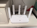 中兴（ZTE）巡天 AX3000满血WIFI6千兆无线家用路由器 自研双核主芯片 5G双频穿墙王wifi路由 Mesh 3000M速率 实拍图
