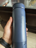 飞利浦 (PHILIPS)烧水杯便携式烧水壶电热水杯恒温杯加热水杯旅行烧水壶电热水壶保温杯加热杯三代 0.42L 全新升级【恒温】烧水杯 深蓝色 实拍图