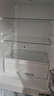 美的（Midea）220L三门冰箱灰色一级能效租房家用客厅宿舍小冰箱三开门低耗省电低音运行MR-231T【国家补贴】 实拍图