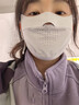 蕉下（beneunder）面膜防晒口罩轻薄无痕防晒面罩脸基尼高颜值骑行透气修饰脸型灰 实拍图