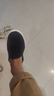传统老北京布鞋软底防滑男士单鞋一脚蹬休闲黑布鞋舒适透气工作鞋 黑色 42 【鞋内长26CM】 实拍图