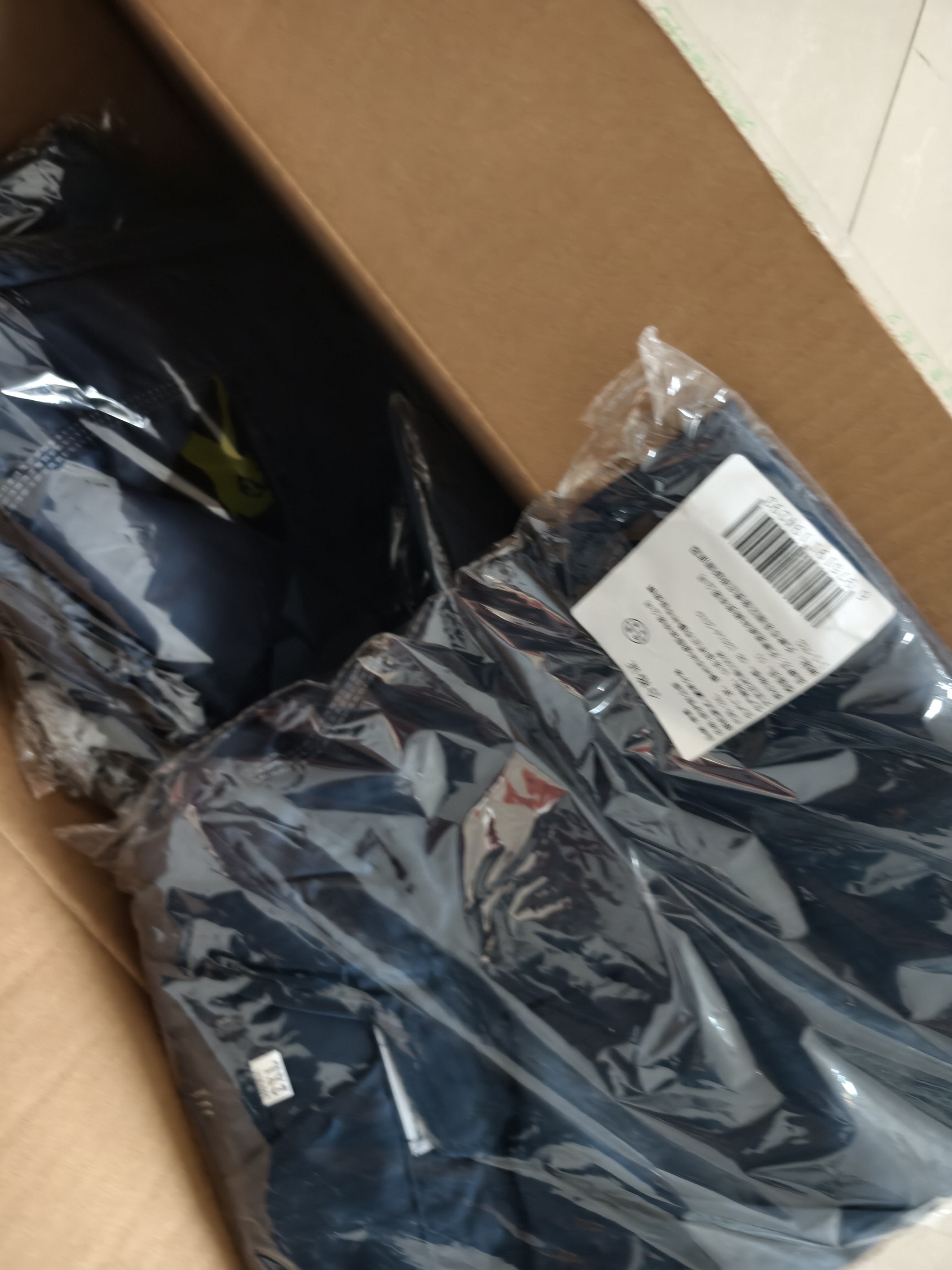 青霄无尘服防静电防尘分体 藏青色XXL 净化洁净喷漆防护工作服 实拍图