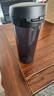 特百惠（Tupperware）茶韵500ml塑料杯男女士学生运动水杯子大容量泡茶杯 酷炫黑 实拍图