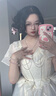2026新款春夏连衣裙成人女法式高级感超仙晚礼服宴会小个子公主裙 米白色 杏色 S 高品质（收藏送项链两蝴蝶结） 实拍图