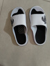 回力运动拖鞋男浴室内户外不易滑厚底凉拖鞋HL39391白黑色41-42码 实拍图