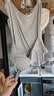 芬也（FENYE）哺乳吊带背心春秋款免穿内衣莫代尔产后喂奶可外穿上衣 灰XL 实拍图