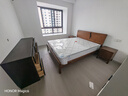 全友家居 现代简约布艺沙发床一体两用小户型直排折叠沙发床客厅家用 实拍图