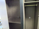 林氏家居简约衣柜原木风挂衣卧室出租屋家用小户型五门衣柜OV3D-A 实拍图