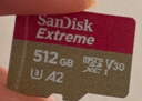 闪迪（SanDisk）512GB TF(MicroSD)内存卡4K极速金卡 A2 V30 U3 兼容大疆Pocket 4/Action 6运动相机 无人机存储卡 实拍图