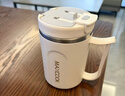 美厨（MAXCOOK）水杯马克杯 304不锈钢保温咖啡杯子带盖办公室冲饮泡茶500ml配勺 实拍图