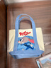 迪士尼包包女包迷你帆布手提包卡通帆布包朱迪蓝白通勤小包生日礼物女 实拍图