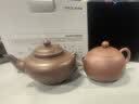 京东京造 宜兴紫砂壶 手工【原矿紫泥】煮茶泡茶壶茶具 西施壶210ml 实拍图