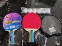 红双喜（DHS） SH横直对拍初学者训练比赛乒乓球拍横直套装01 实拍图