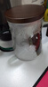 高茗 公道杯耐热玻璃透明一体月牙过滤茶水分离杯泡茶公杯分茶器茶具 月落公杯+木盖 实拍图