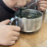 COOKSS宝宝吃饭专用碗辅食碗1-3岁以上儿童碗316不锈钢食品级辅食勺套装 实拍图