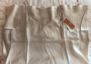 金三塔真丝睡衣女100%桑蚕丝性感可外穿真丝吊带裙睡裙丝绸睡衣情人节礼 白玉兰色 L 实拍图