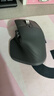 罗技（Logitech）大师系列 MX Master 3S 菁英版 无线蓝牙鼠标  办公静音鼠标 人体工学 石墨黑 无线接收器需另购买 实拍图