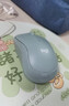 罗技（Logitech）M221 轻音鼠标 无线鼠标 办公鼠标 对称鼠标 带无线微型接收器 薄荷绿 实拍图